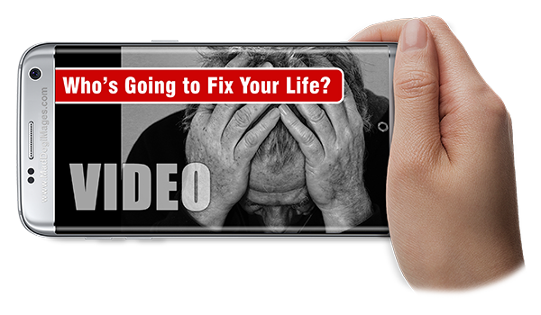Who is going to fix your life? By MadDogQuotes.com