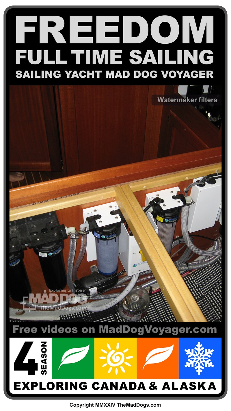 High-efficiency, 12volt Spectra Water Maker